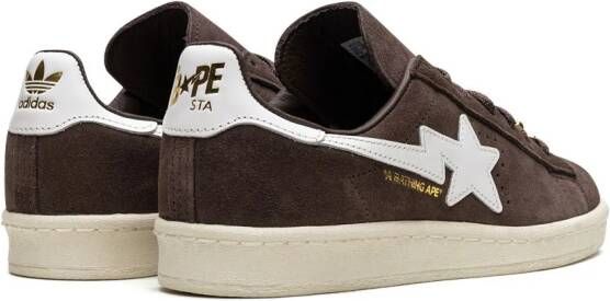 adidas "x BAPE Campus 80 Brown sneakers" Bruin
