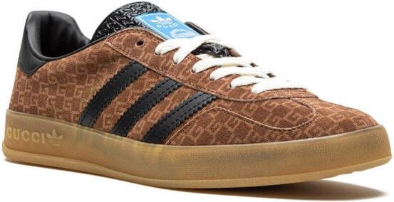 adidas x Gazelle "GG Monogram Brown" sneakers Bruin