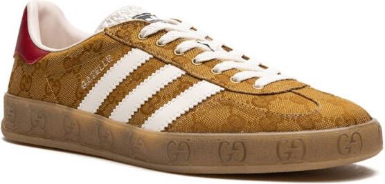 adidas x Gucci Gazelle "GG Monogram" sneakers Beige