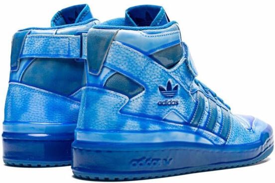 adidas x Jeremy Scott Forum high-top sneakers Blauw
