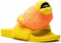 Adidas x Jeremy Scott slippers met teddybeer Geel - Thumbnail 2