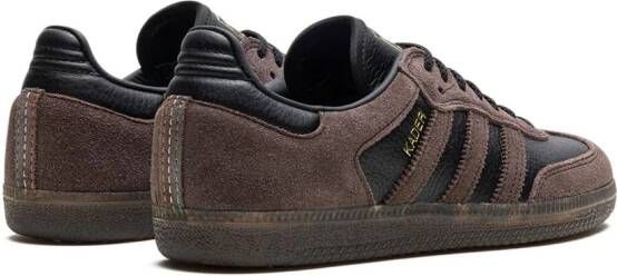 adidas x Kader Samba ADV "Kader Sylla Core Black Brown Gum" sneakers Bruin