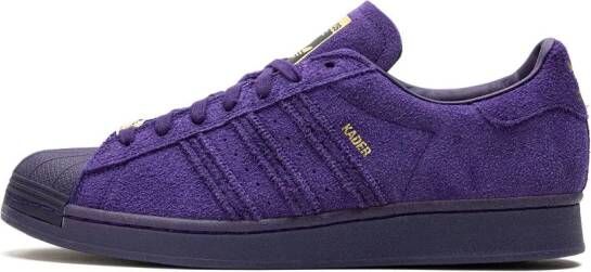 adidas x Kader Superstar ADV "Sylla Dark Purple" sneakers Paars