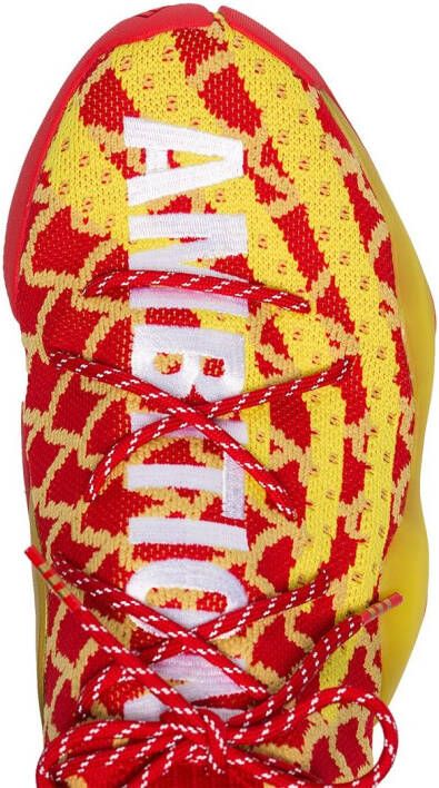 adidas x Pharell Williams CNY BYW katoenen sneakers Rood