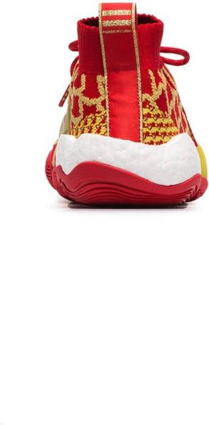 adidas x Pharell Williams CNY BYW katoenen sneakers Rood