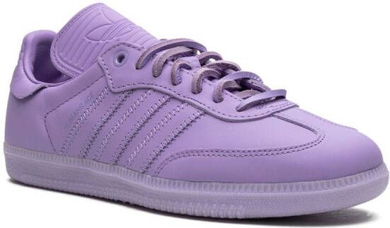 adidas "x Pharrell Humanrace Samba Purple sneakers" Paars