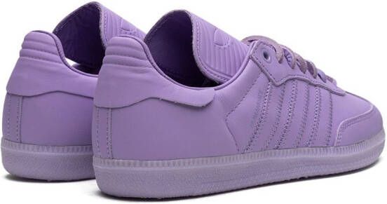 adidas "x Pharrell Humanrace Samba Purple sneakers" Paars