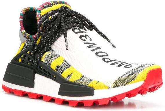 Adidas x Pharrell Williams Solarhu V2 tennis sneakers Geel - Foto 7