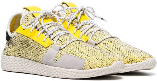 adidas x Pharrell Williams Solarhu V2 tennis sneakers Geel