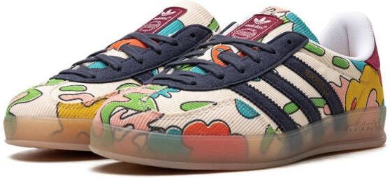 adidas x Sean Wotherspoon Gazelle Indoor ribfluwelen sneakers Wit