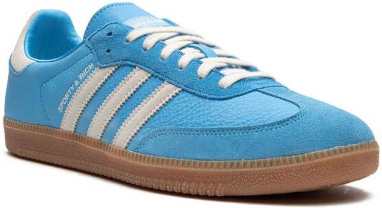 adidas x Sporty & Rich Samba low-top sneakers Blauw