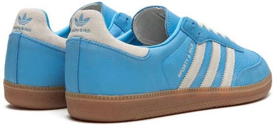 adidas x Sporty & Rich Samba low-top sneakers Blauw