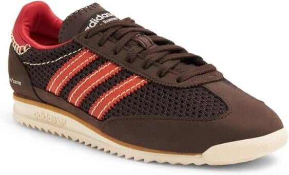 adidas x Wales Bonner SL72 sneakers met logopatch Bruin