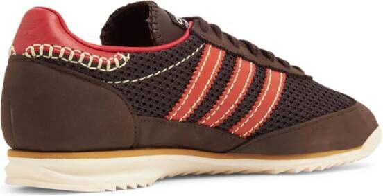 adidas x Wales Bonner SL72 sneakers met logopatch Bruin