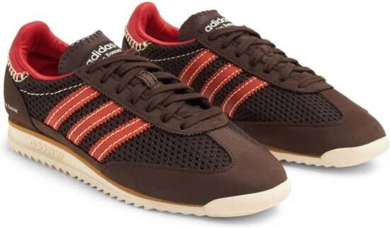 adidas x Wales Bonner SL72 sneakers met logopatch Bruin