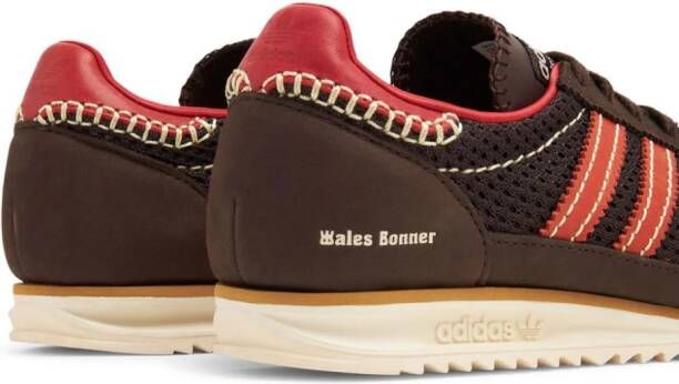 adidas x Wales Bonner SL72 sneakers met logopatch Bruin