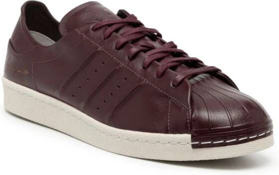 adidas Y-3 Superstar leren sneakers Rood