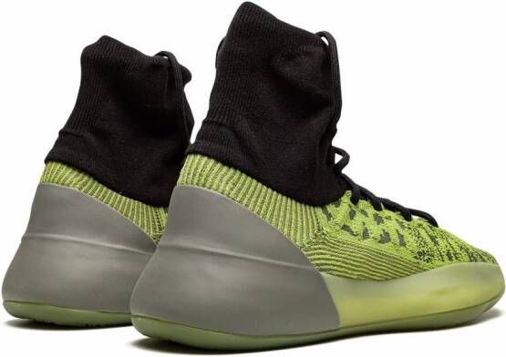 adidas Yeezy Basketball gebreide "Glow" sneakers Grijs