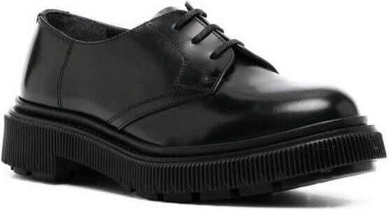 Adieu Paris Type 132 leren derby schoenen Zwart