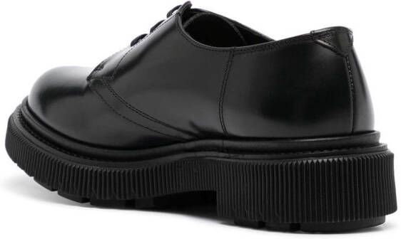 Adieu Paris Type 132 leren derby schoenen Zwart