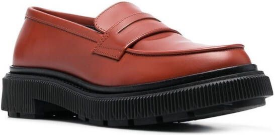 Adieu Paris Type 159 leren loafers Bruin