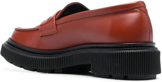 Adieu Paris Type 159 leren loafers Bruin