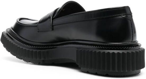 Adieu Paris Type 182 leren loafers Zwart