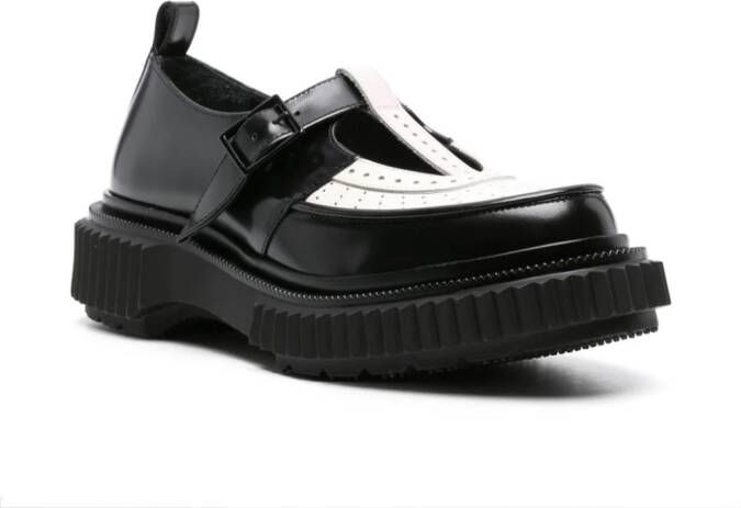 Adieu Paris Type 204 leren brogues Zwart
