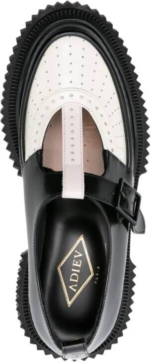 Adieu Paris Type 204 leren loafers Zwart