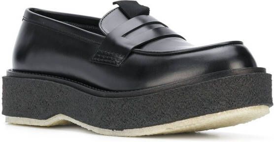 Adieu Paris x Etudes loafers Zwart