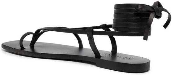 A.EMERY The Nolan sandalen Zwart
