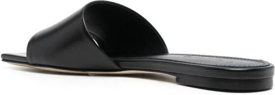 Aeyde Anna leren sandalen Zwart