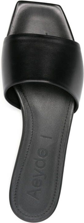 Aeyde Anna leren sandalen Zwart