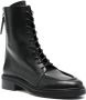 Aeyde Combat boots met lage hak Zwart - Thumbnail 2