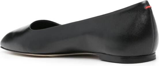 Aeyde Ida ballerina's Zwart