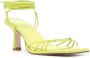 Aeyde Leren sandalen Groen - Thumbnail 2