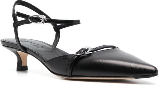 Aeyde Leren pumps Zwart