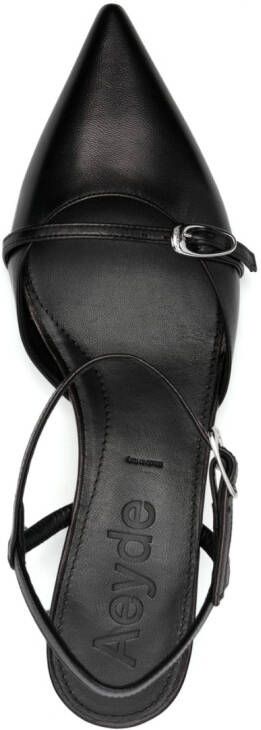 Aeyde Leren pumps Zwart