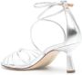 Aeyde Luella 65 metallic sandalen Zilver - Thumbnail 3