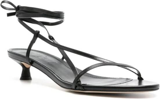 Aeyde Paige 45 sandalen Zwart