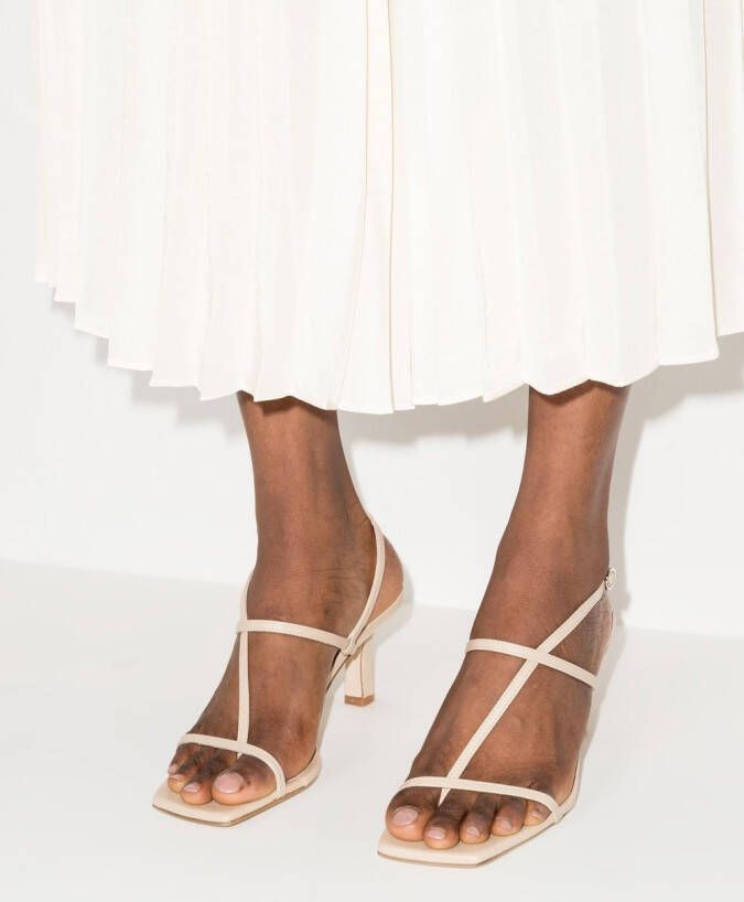 Aeyde Pumps met hoge hak Beige