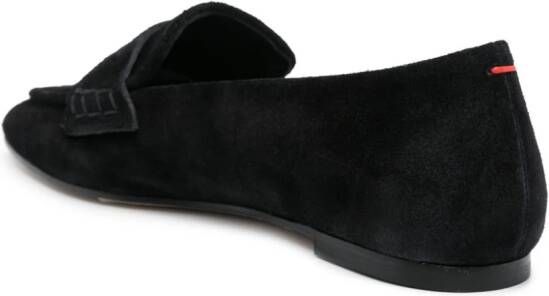 Aeyde Suède loafers Zwart