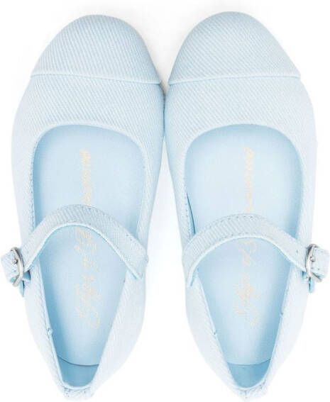 Age of Innocence Ballerina's met gesp Blauw