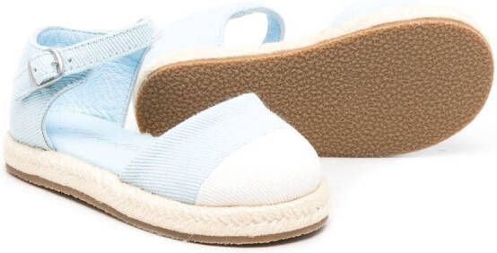 Age of Innocence Marissa espadrilles met contrasterende neus Blauw