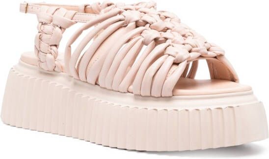 AGL Alice leren sandalen Roze