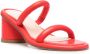 AGL Alison leren sandalen Rood - Thumbnail 2