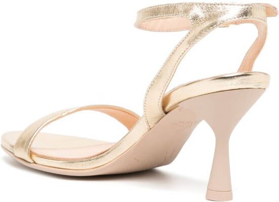 AGL Belinda leren sandalen Goud