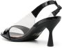 AGL Francesca leren sandalen Zwart - Thumbnail 3