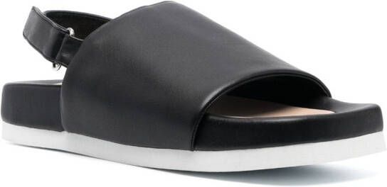 AGL Holly Fiona suède sandalen Zwart