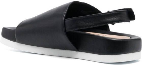AGL Holly Fiona suède sandalen Zwart